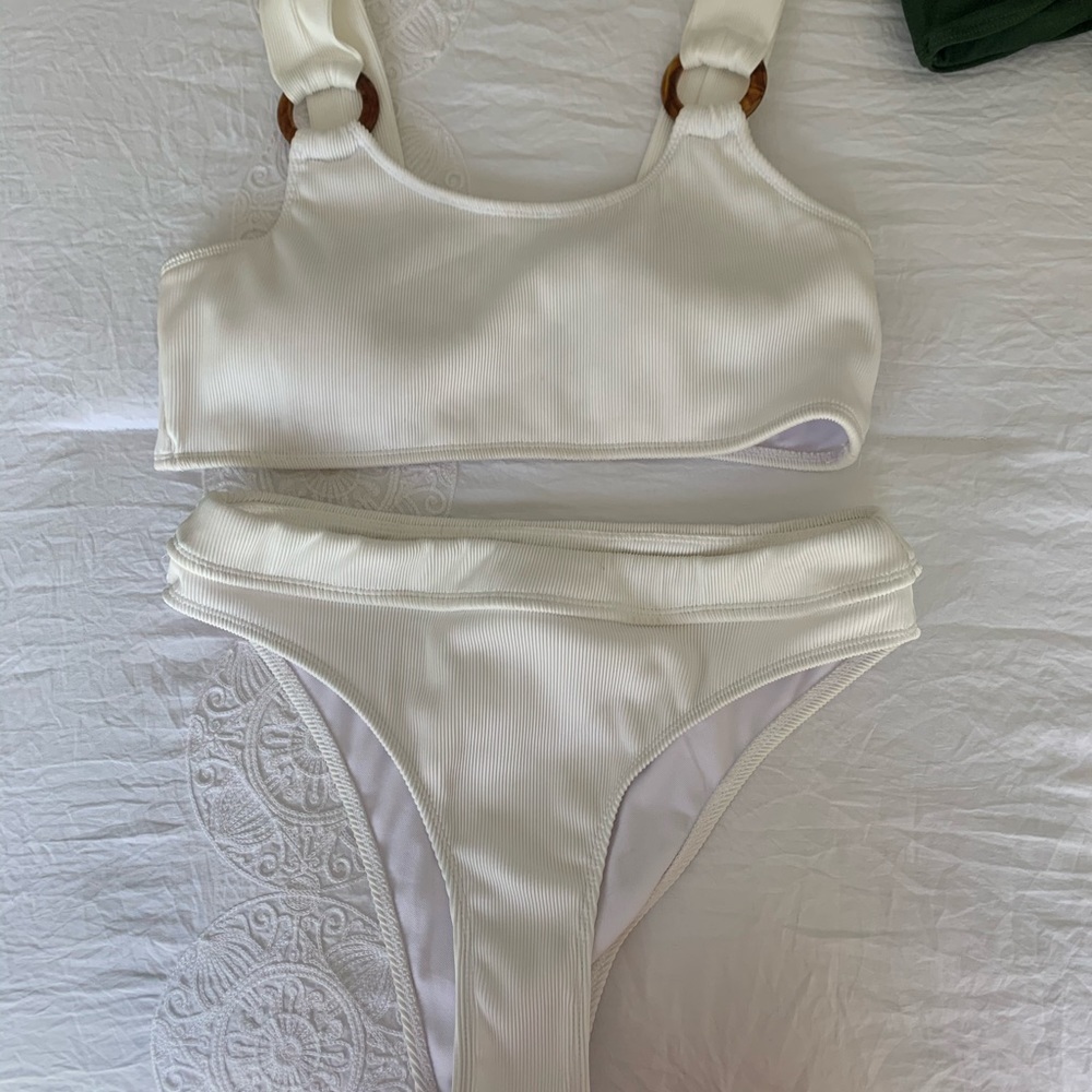 Shein Ribbed Bikini